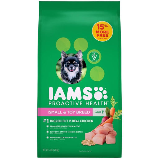 Iams ProActive Health Adult Small and Toy Breed Dry Dog Food - 019014803446