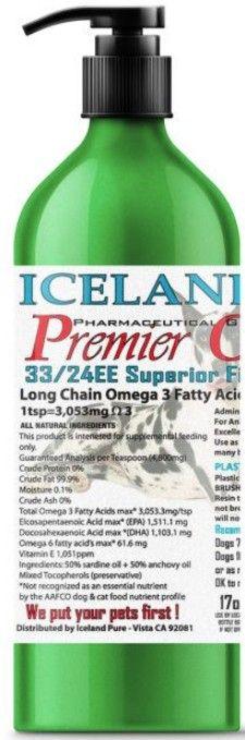 Iceland Pure Health Enhancing Omega Oil For Large Dogs - 5690875257552