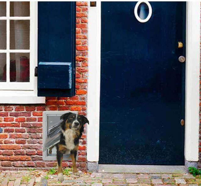 Ideal Pet Products Ruff-Weather Pet Door with Telescoping Frame - 030559420004