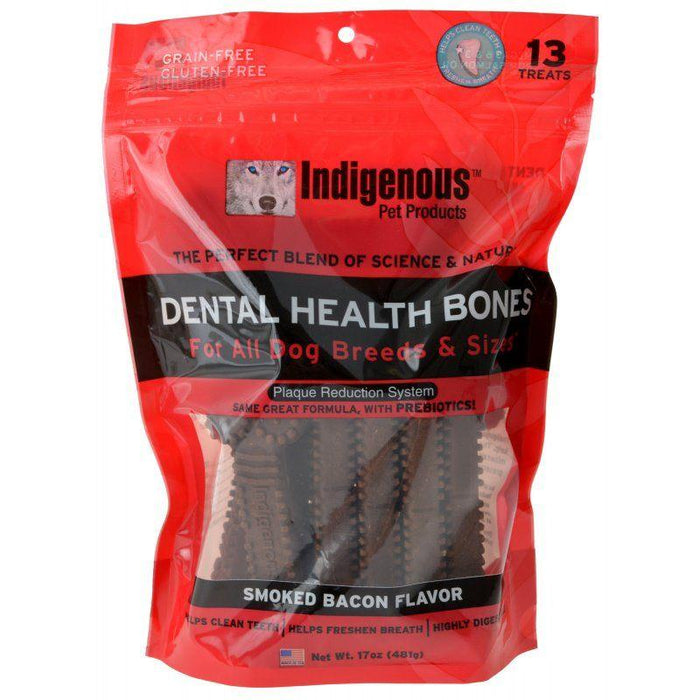 Indigenous Dental Health Bones - Smoked Bacon Flavor - 727711017225