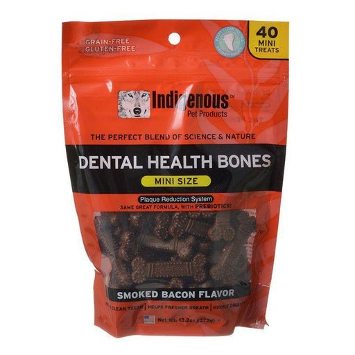 Indigenous Dental Health Mini Bones - Smoked Bacon Flavor - 727711016228