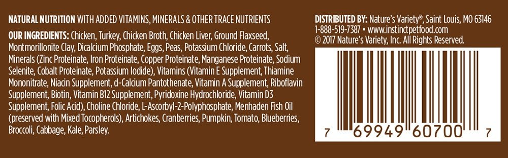 Instinct Grain-Free Chicken Formula Canned Dog Food - 769949507109
