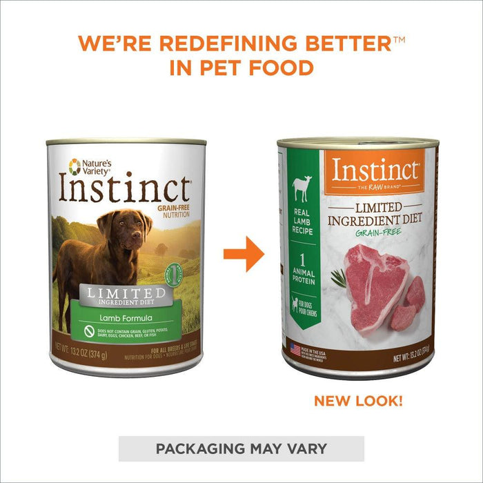 Instinct Grain Free LID Lamb Canned Dog Food - 769949505792