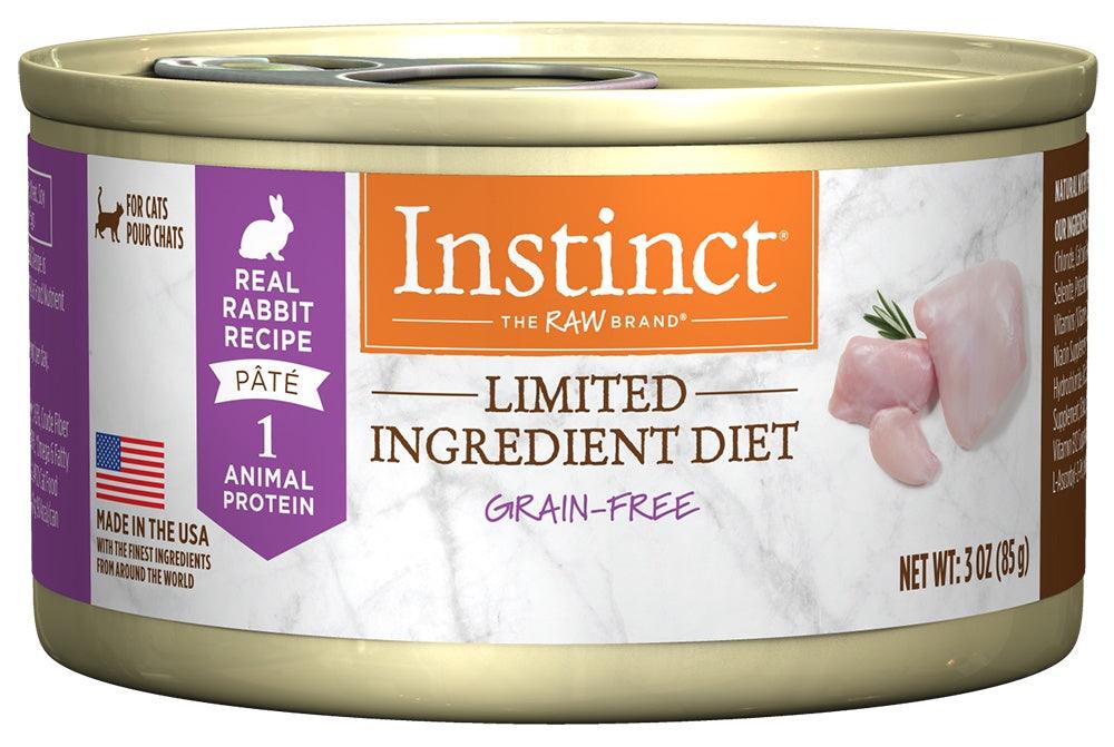 Instinct Grain Free LID Rabbit Canned Cat Food - 769949707547