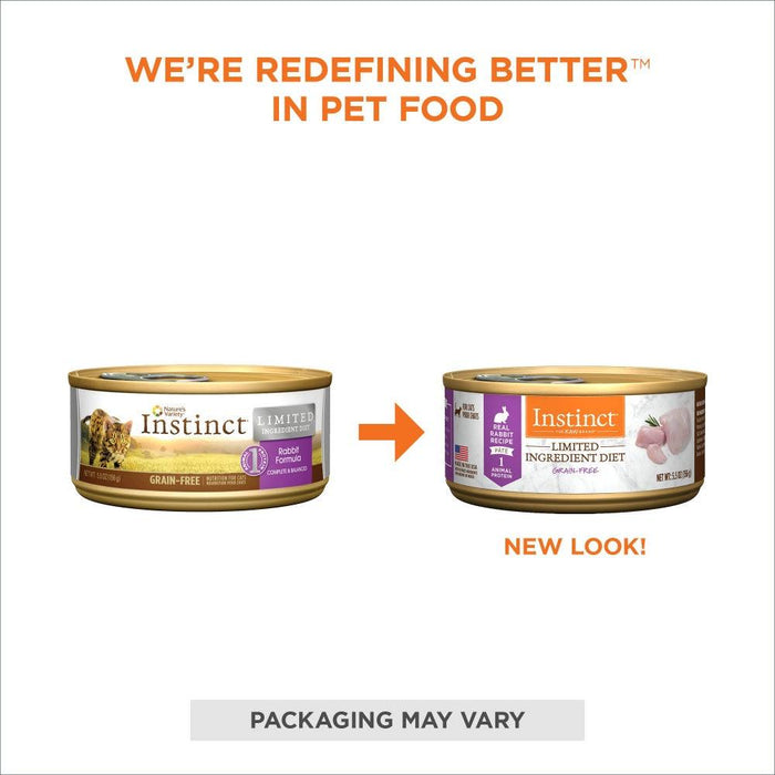 Instinct Grain Free LID Rabbit Canned Cat Food - 769949707530
