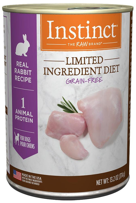 Instinct Grain Free LID Rabbit Canned Dog Food - 769949507512