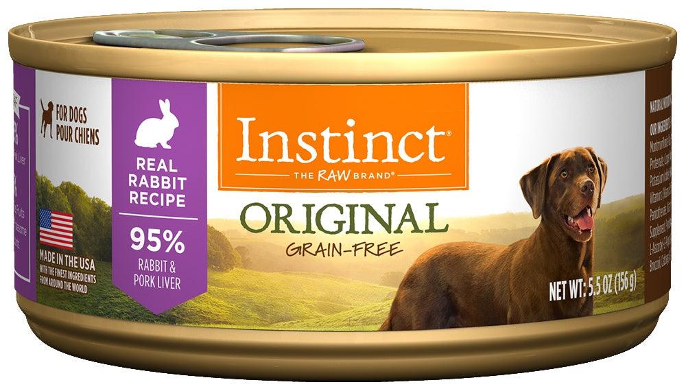 Instinct Grain-Free Rabbit Formula Canned Dog Food - 769949507505