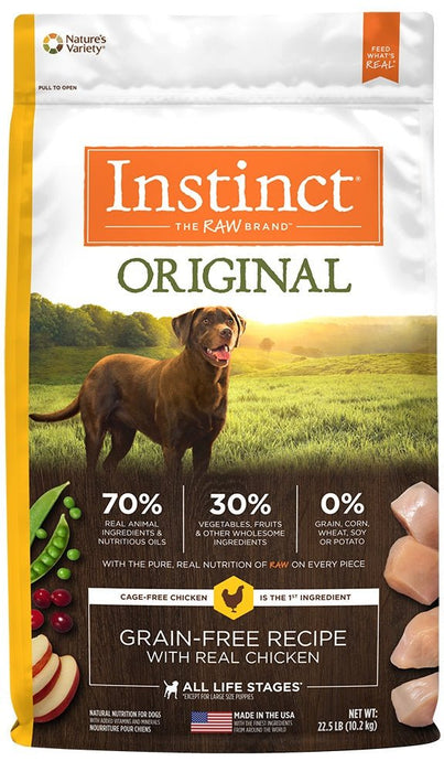 Instinct Original Grain Free Recipe with Real Chicken Natural Dry Dog Food - 769949658085
