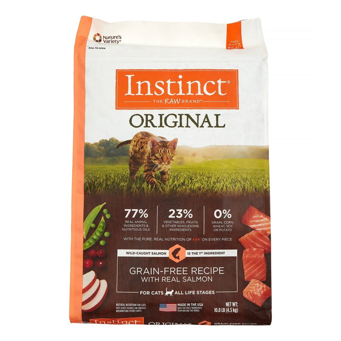 Instinct Original Grain Free Recipe with Real Salmon Natural Dry Cat Food - 769949658849