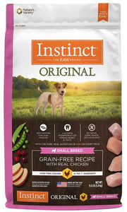 Instinct Original Small Breed Grain Free Recipe with Real Chicken Natural Dry Dog Food - 769949658184