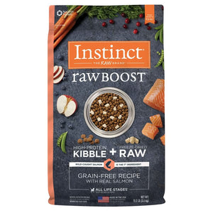 Instinct Raw Boost Grain Free Real Salmon Recipe Dog Food - 769949656302