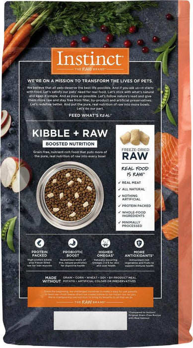 Instinct Raw Boost Grain Free Recipe with Real Salmon Dry Cat Food - 769949656319