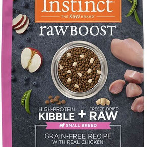 Instinct Raw Boost Small Breed Grain-Free Chicken Meal Dry Dog Food - 769949652557