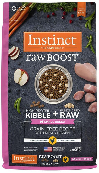 Instinct Raw Boost Small Breed Grain-Free Chicken Meal Dry Dog Food - 769949652557