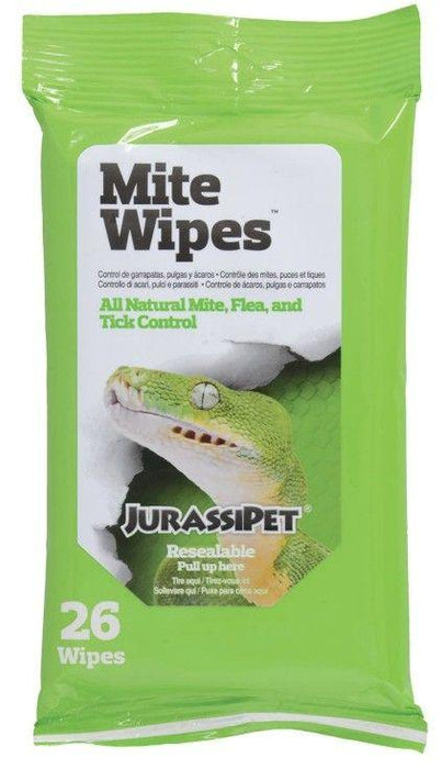 JurassiPet MiteWipes All Natural Mite, Flea and Tick Control - 000116085410