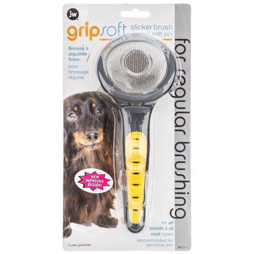 JW Gripsoft Soft Slicker Brush - 618940650119