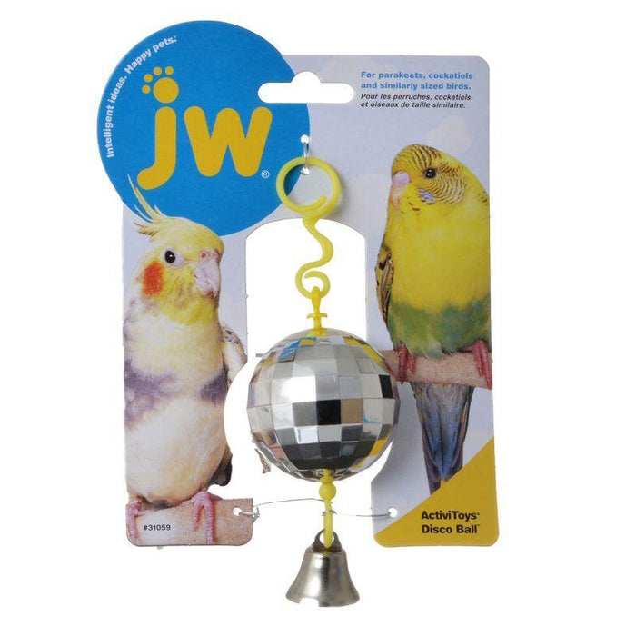 JW Insight Disco Ball Bird Toy - 618940310594