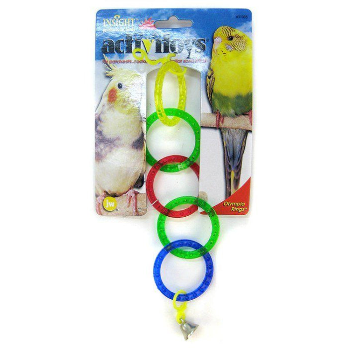 JW Insight Olympic Rings Bird Toy - 618940310358