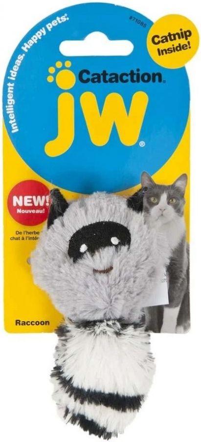 JW Pet Cataction Catnip Plush Skunk Cat Toy - 618940710851