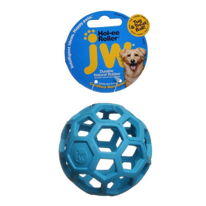 JW Pet Hol-ee Roller Rubber Dog Toy - Assorted - 618940431107