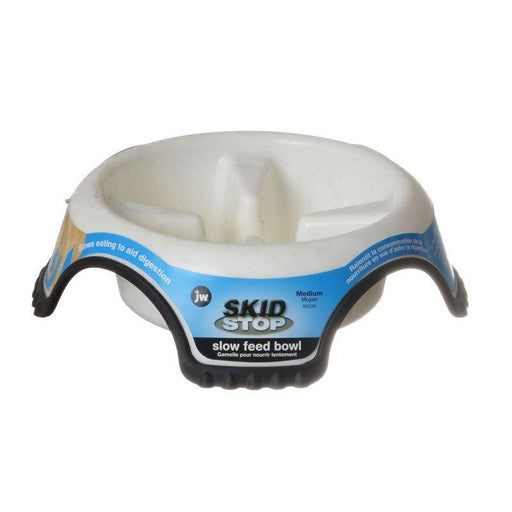 JW Pet Skid Stop Slow Feed Bowl - 618940632405