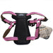 K9 Explorer Reflective Adjustable Padded Dog Harness - Rosebud - 076484364419