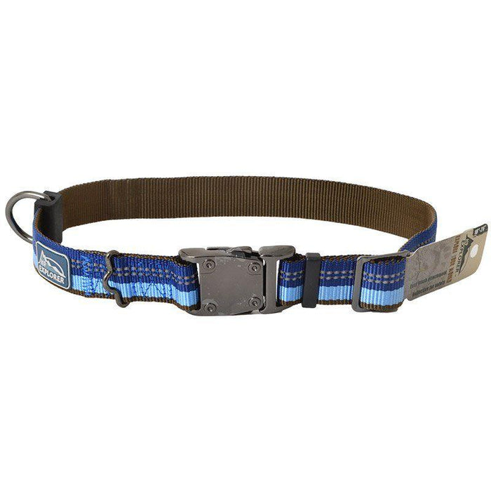 K9 Explorer Sapphire Reflective Adjustable Dog Collar - 076484369230