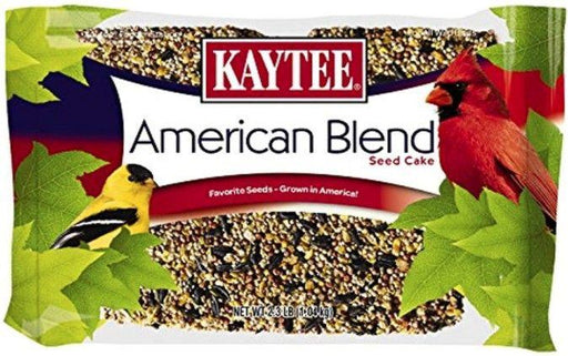 Kaytee American Blend Seed Cake with Favorite Seeds Grown In America For Wild Birds - 071859996356