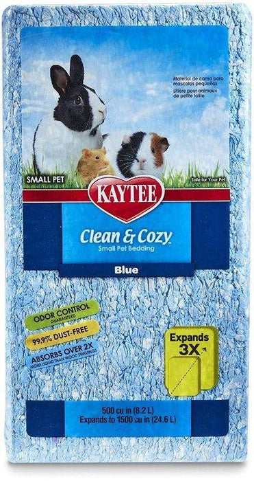 Kaytee Clean & Cozy Small Pet Bedding - Blue - 071859946559