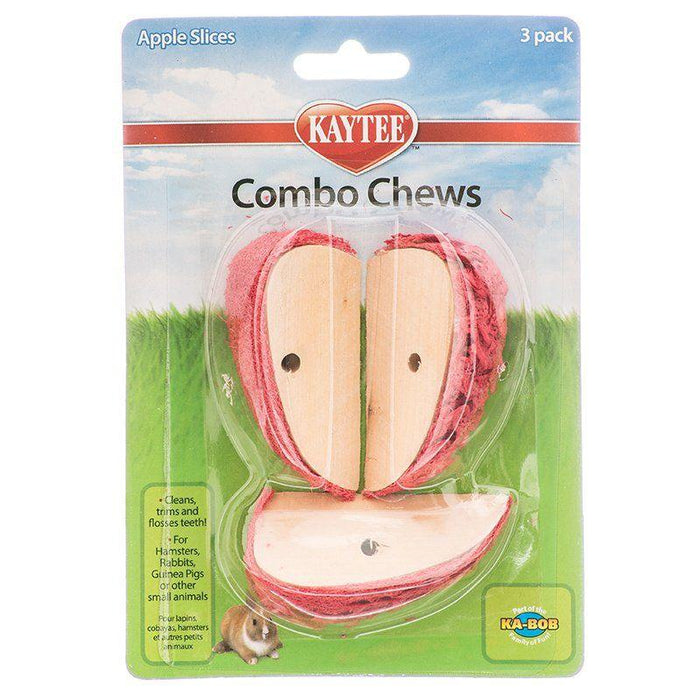 Kaytee Combo Chews Apple Slices - 045125611113