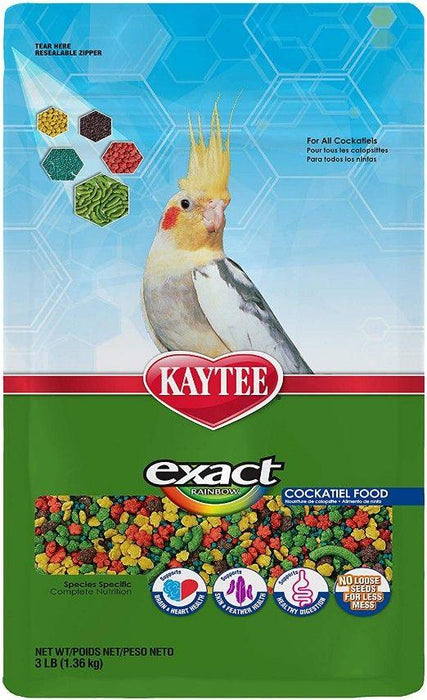 Kaytee Exact Rainbow Daily Diet - Cockatiel - 071859477213