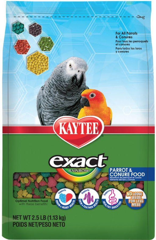 Kaytee Exact Rainbow Daily Diet - Parrot & Conure - 071859476223
