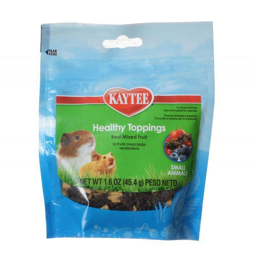 Kaytee Fiesta Healthy Toppings Mixed Fruit - Small Animals - 071859942728