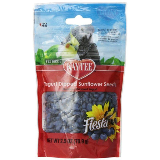 Kaytee Fiesta Yogurt Dipped Sunflower Seeds - Blueberry - 071859998473