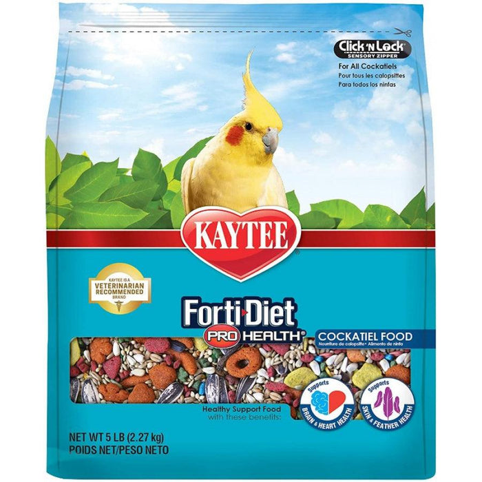 Kaytee Forti-Diet Pro Health Cockatiel Food - 071859999029