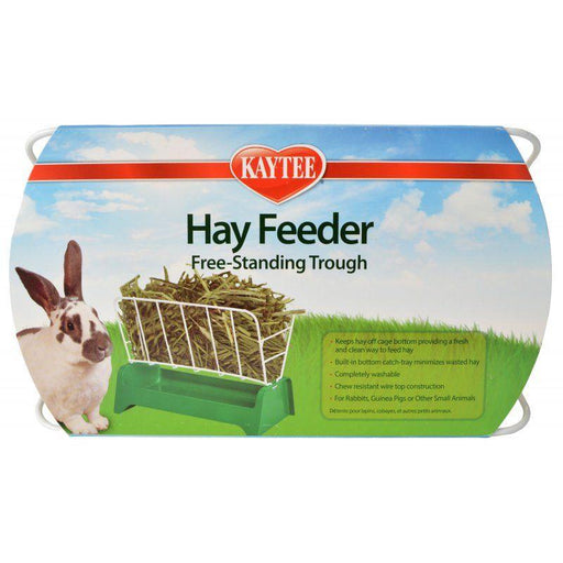 Kaytee Hay Feeder Free-Standing Trough - 045125619058