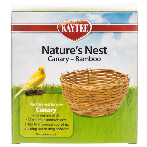 Kaytee Nature's Nest Bamboo Nest - Canary - 045125860313