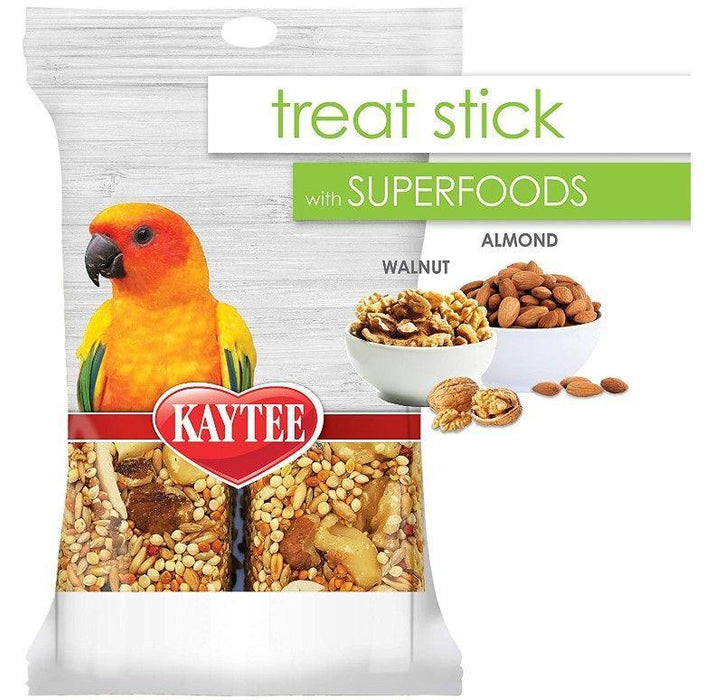 Kaytee Superfoods Avian Treat Stick - Walnut & Almonds - 071859002583