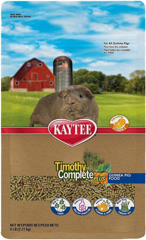Kaytee Timothy Complete Guinea Pig Food Plus Flowers & Herbs - 071859945941