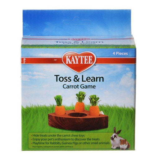 Kaytee Toss & Learn Carrot Game - 045125620856
