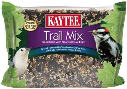 Kaytee Trail Mix Seed Cake with Nuts And Fruits For Wild Birds - 071859996325