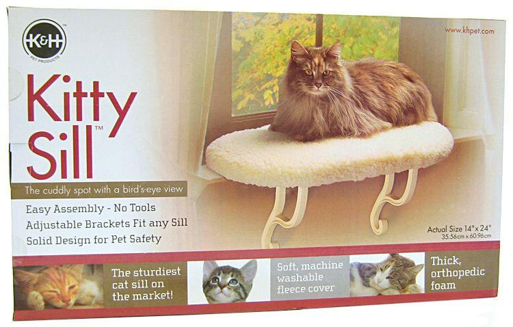 K&H Pet Products Kitty Window Sill Bed (Unheated) - 655199030965