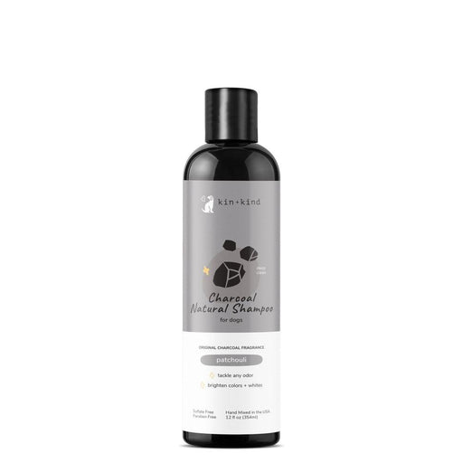 kin+kind Charcoal Deep Clean Natural Patchouli Shampoo for Dogs - 854362006503