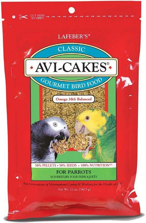 Lafeber Classic Avi-Cakes Gourmet Parrot Food - 041054860301