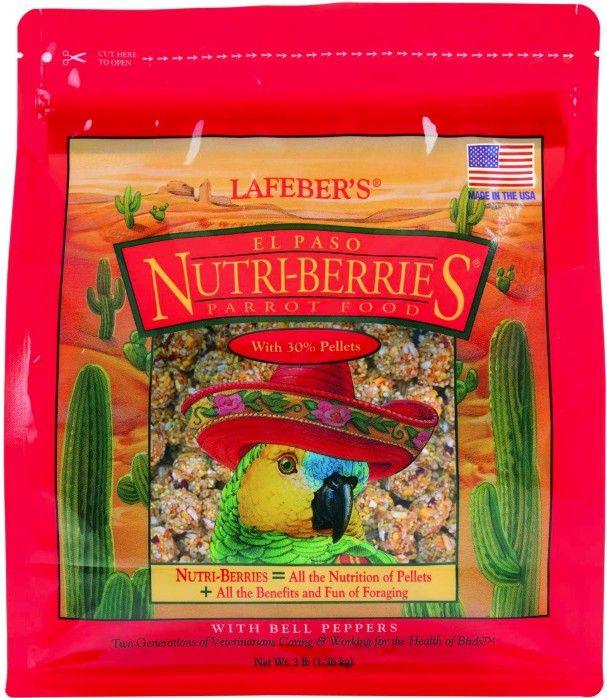 Lafeber El Paso Nutri-Berries Parrot Food - 041054821524