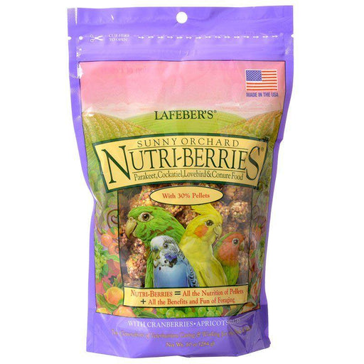 Lafeber Sunny Orchard Nutri-Berries Parakeet, Cockatiel & Conure Food - 041054828400
