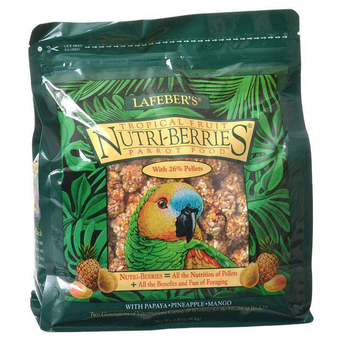 Lafeber Tropical Fruit Nutri-Berries Parrot Food - 041054826529