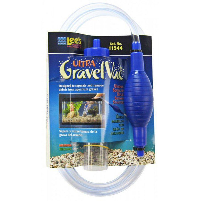 Lees Ultra Gravel Vac with Squeeze Bulb - 010838115449