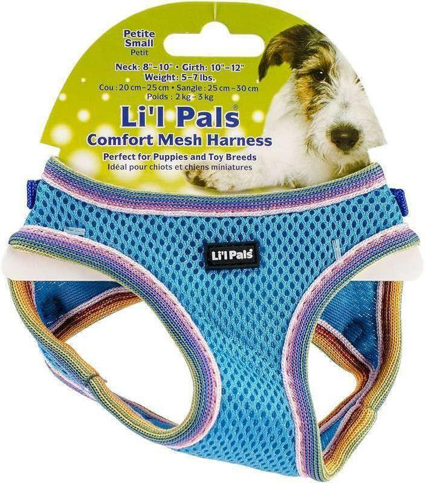 Li'l Pals Comfort Mesh Harness Blue Lagoon - 076484163838