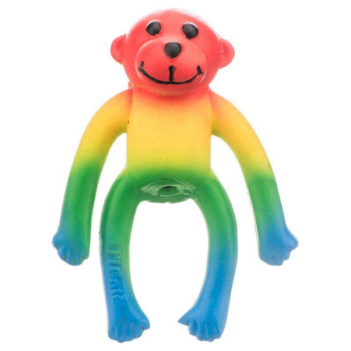 Lil Pals Latex Monkey Dog Toy - Assorted Colors - 076484832819